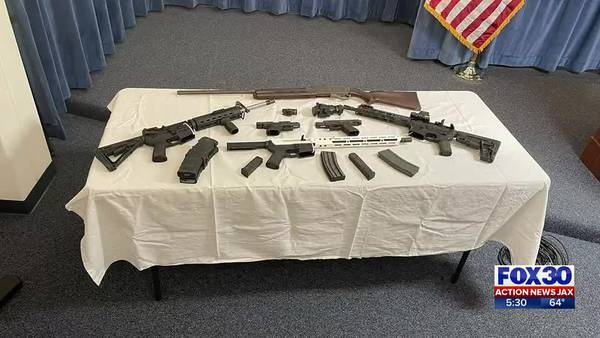 Several arrested, 6 guns confiscated