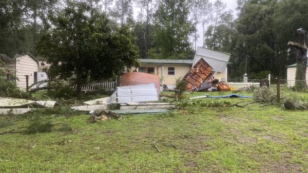 PHOTOS: Storm damage from Tropical Storm Elsa in Northeast Florida