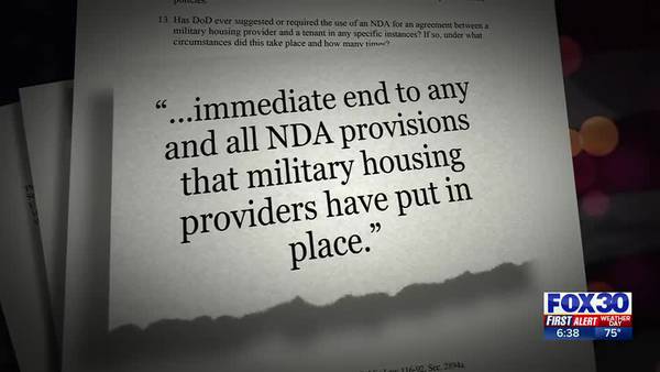 ‘It’s sickening:’ Military families frustrated DoD will not stop NDAs in housing settlements