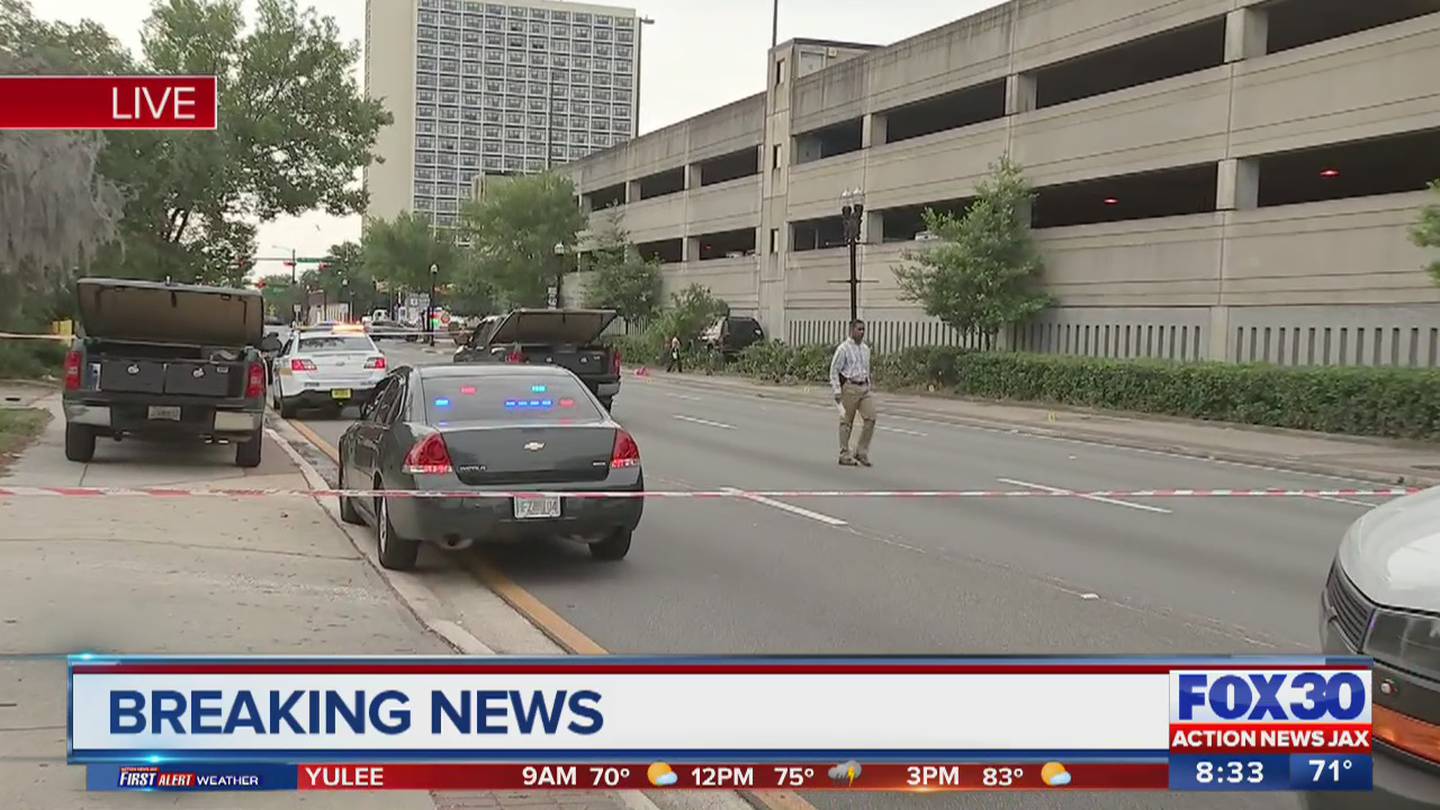 Jso Fatal Crash In Downtown Jacksonville Involving A Pedestrian Action News Jax 1256