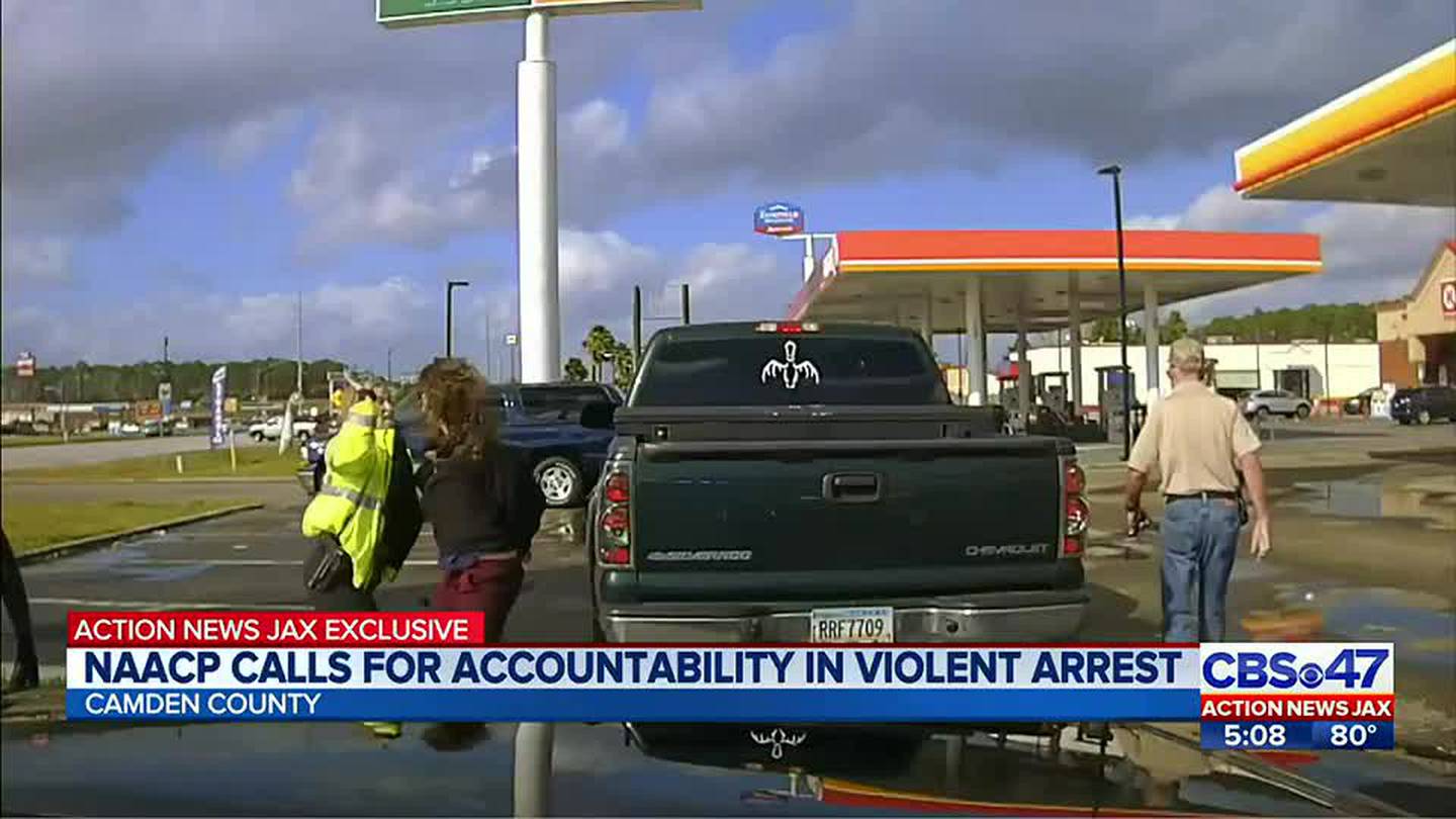 NAACP calls for accountability in violent arrest Action News Jax