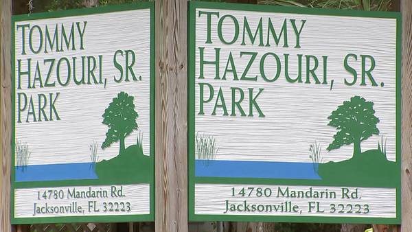 Former Mayor Tommy Hazouri honored with a park in his name