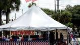 Worker at Jacksonville fireworks tent shot during armed robbery