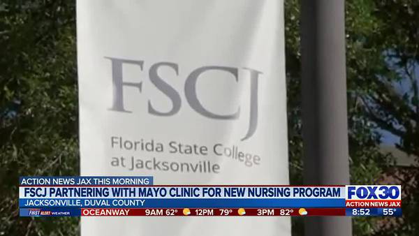 FSCJ’s nursing program forms training partnership with Mayo Clinic
