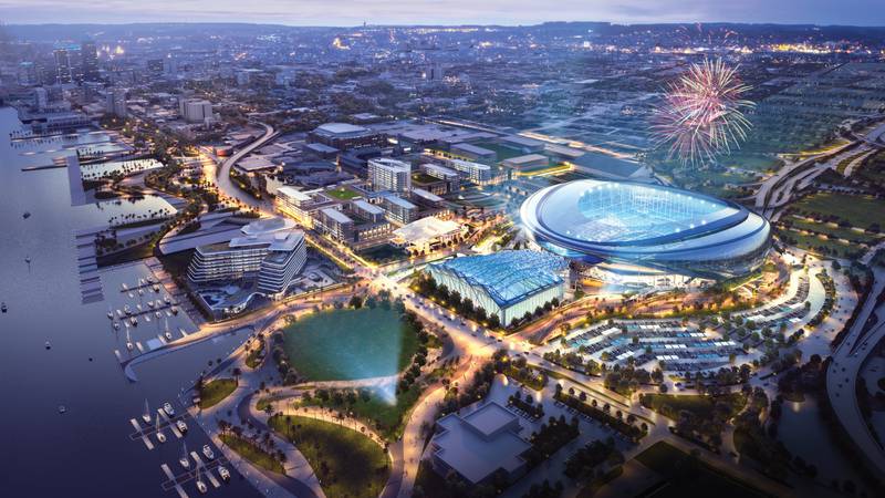 The Jacksonville Jaguars have released "Stadium of the Future" renderings.