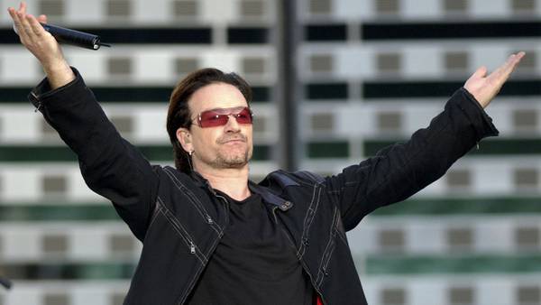 Photos: U2's Bono through the years