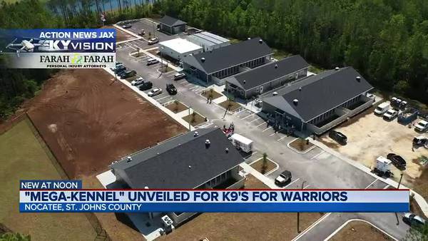 'Mega-Kennel' unveiled for K9's for Warriors