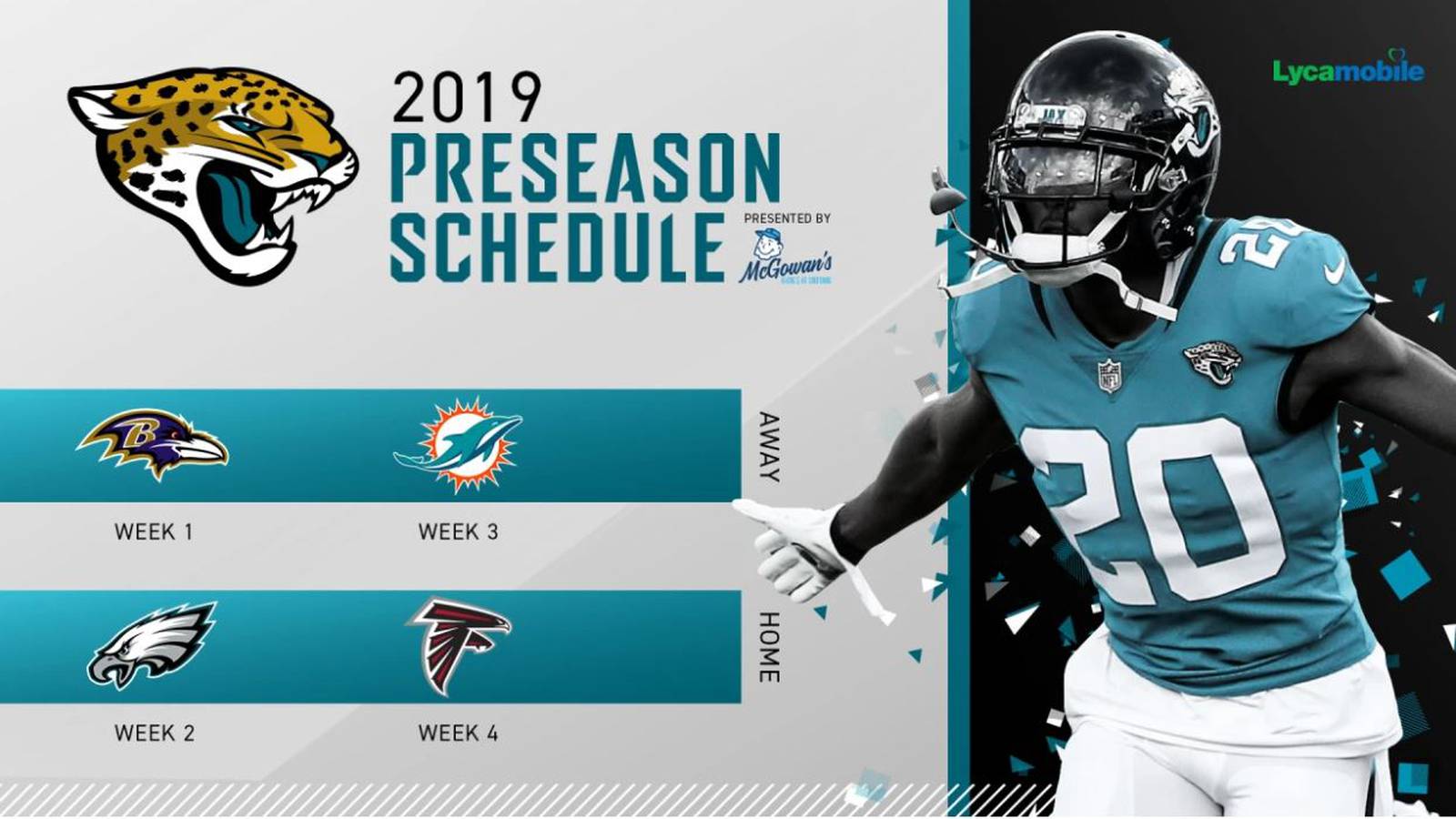 Jacksonville Jaguars announce 2019 preseason schedule Action News Jax