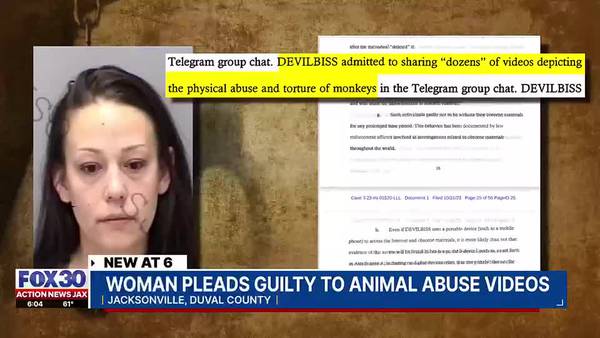 Jacksonville mom pleads guilty for conspiracy to create, distribute ‘animal crush’ videos