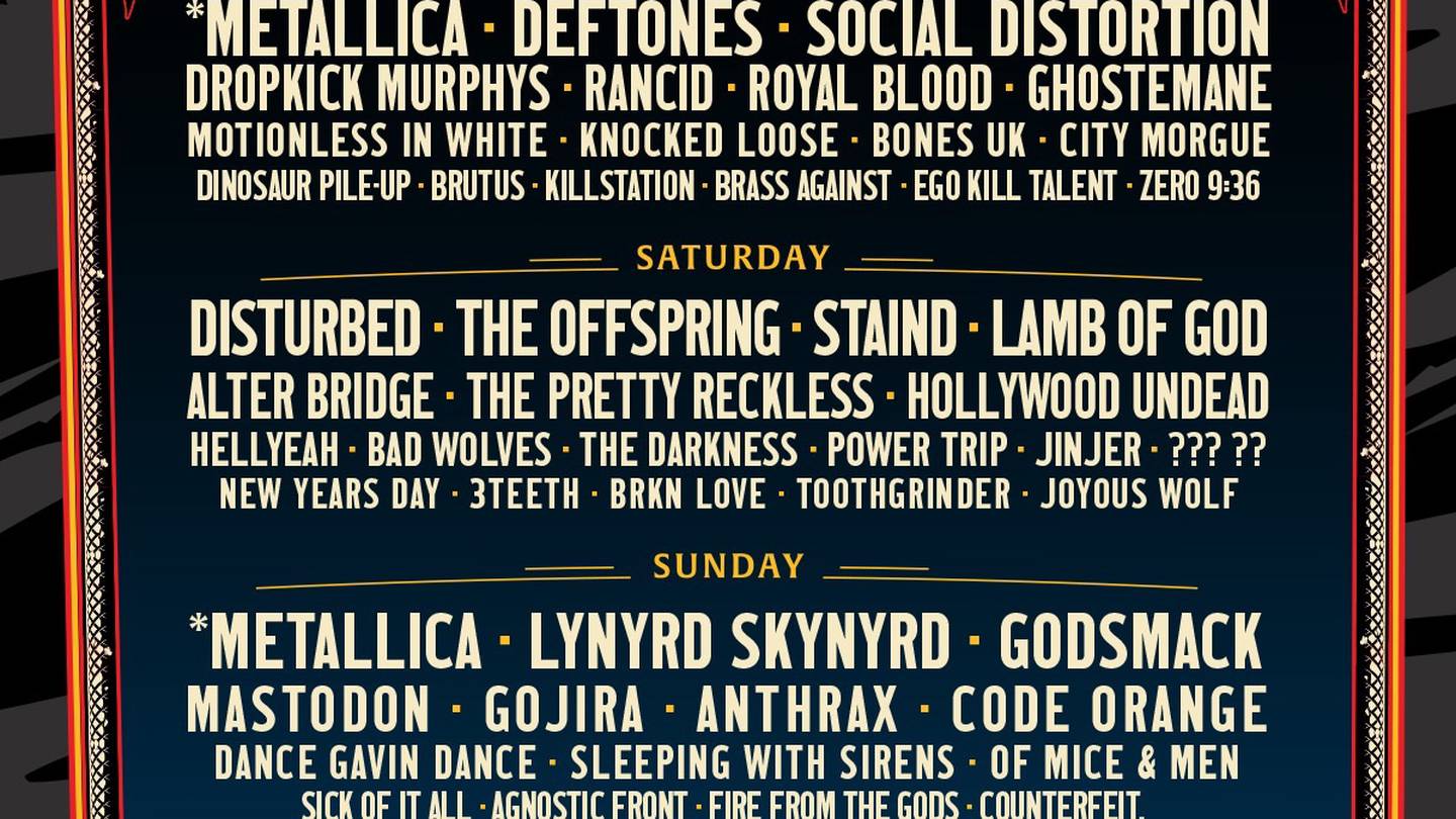 To Rockville lineup released Action News Jax