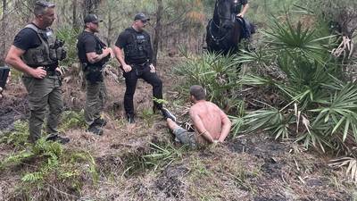 SEE: Suspect captured after leading troopers on police chase, running into woods Thursday, FHP says