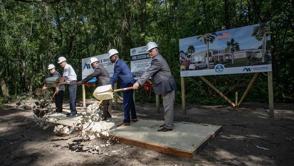 Jacksonville Fire Rescue breaks ground on new fire station to address growing needs