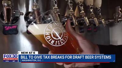 CHEERS Act would give tax breaks to businesses using draft beer systems