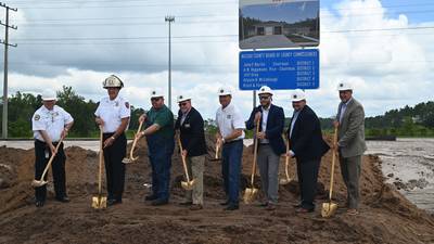 Groundbreaking ceremony held for new fire station in Hilliard