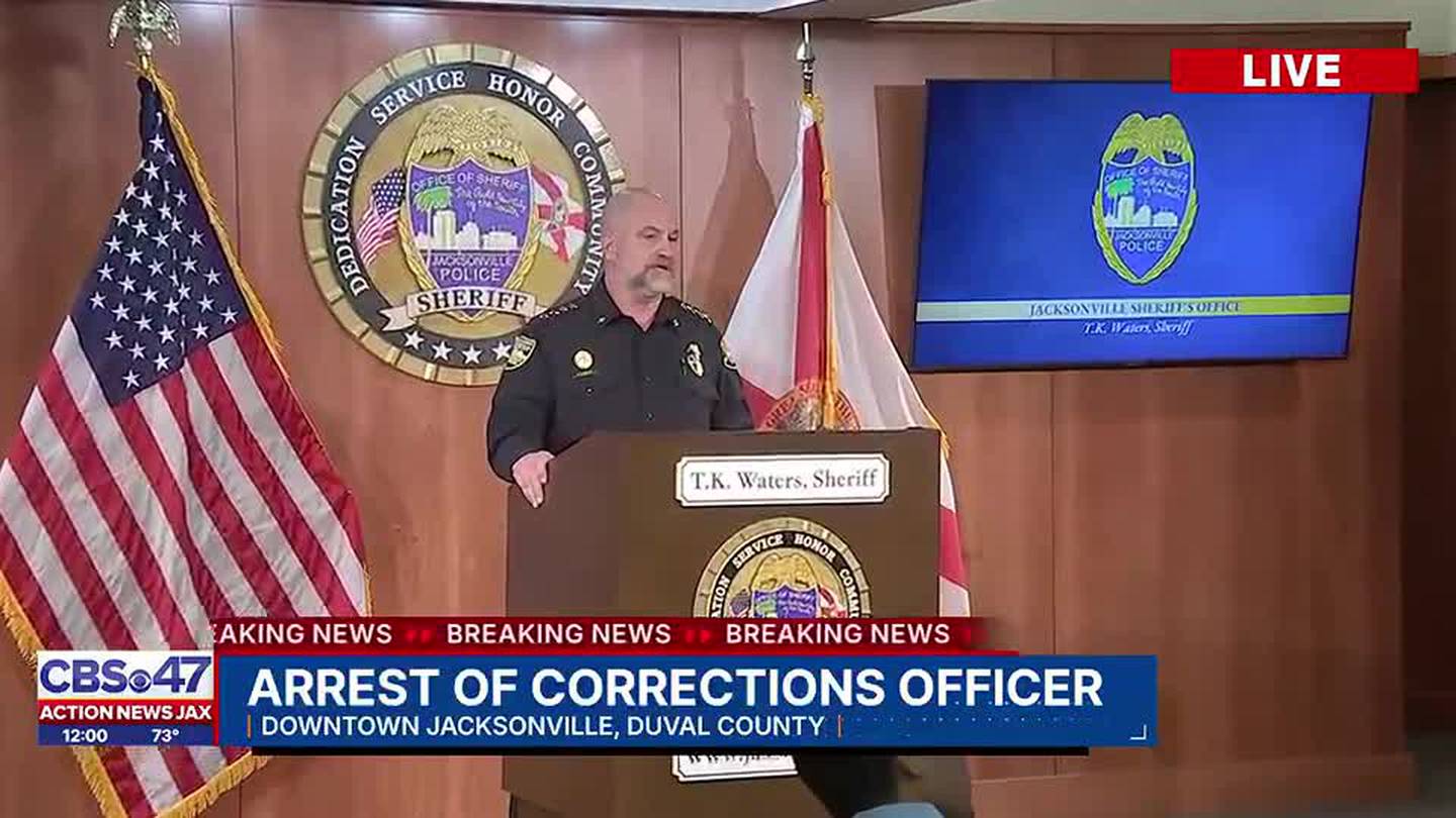 Jacksonville Sheriffs Office Corrections Officer Arrested Over Use Of Force Incident With 