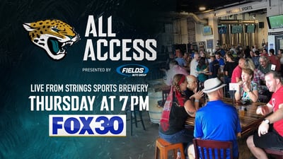 Watch Jaguars All Access on FOX30 on Thursday at 7 p.m.