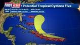 Tracking the Tropics: First track of Atlantic disturbance