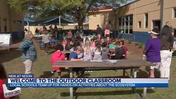 Hundreds of St. Johns Co. elementary school students get hands dirty for World Water Day