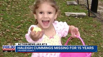 ‘We do not forget:’ 15 years since Haleigh Cummings’ disappearance in Putnam County
