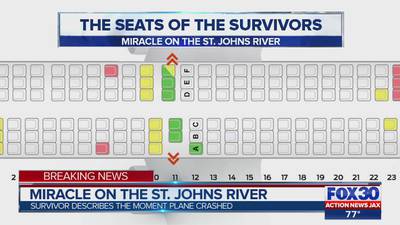 MIRACLE ON THE ST. JOHNS: Survivor describes the moment the plane crashed