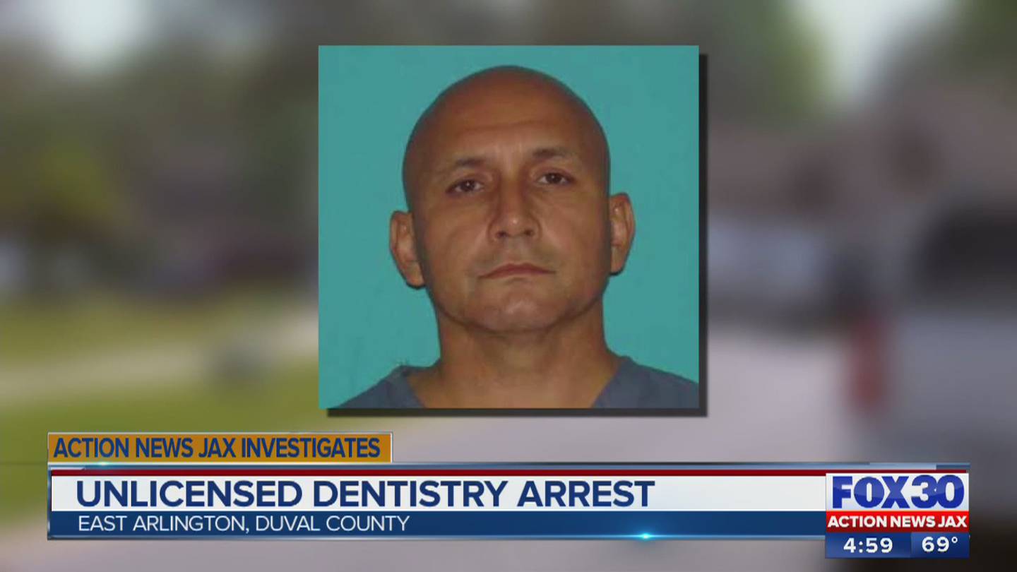 Jso Unlicensed Dentist Accused Of Practicing At Home Action News Jax 5224