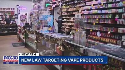New law targeting vape products