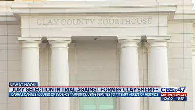 Jury selection begins in trial of former Clay County Sheriff Darryl Daniels