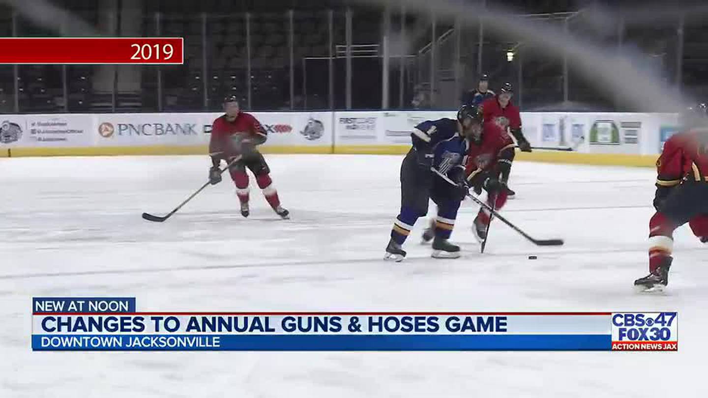 Guns N’ Hoses hockey game returns to Jacksonville to help local