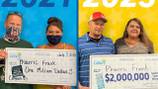 ‘I did it again’: Man wins $2M on scratch-off, 2 years after cashing in $1M ticket