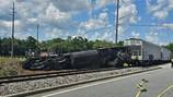 Glynn County officials: Fuel leak from train derailment in Brunswick, traffic backups expected