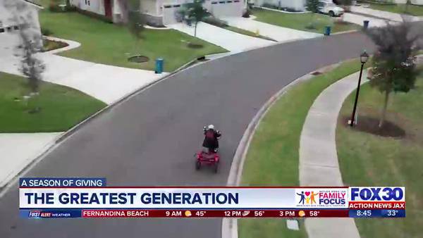 98-year-old St. Johns County man puts 4,000 miles on his ‘trike’ riding in his neighborhood