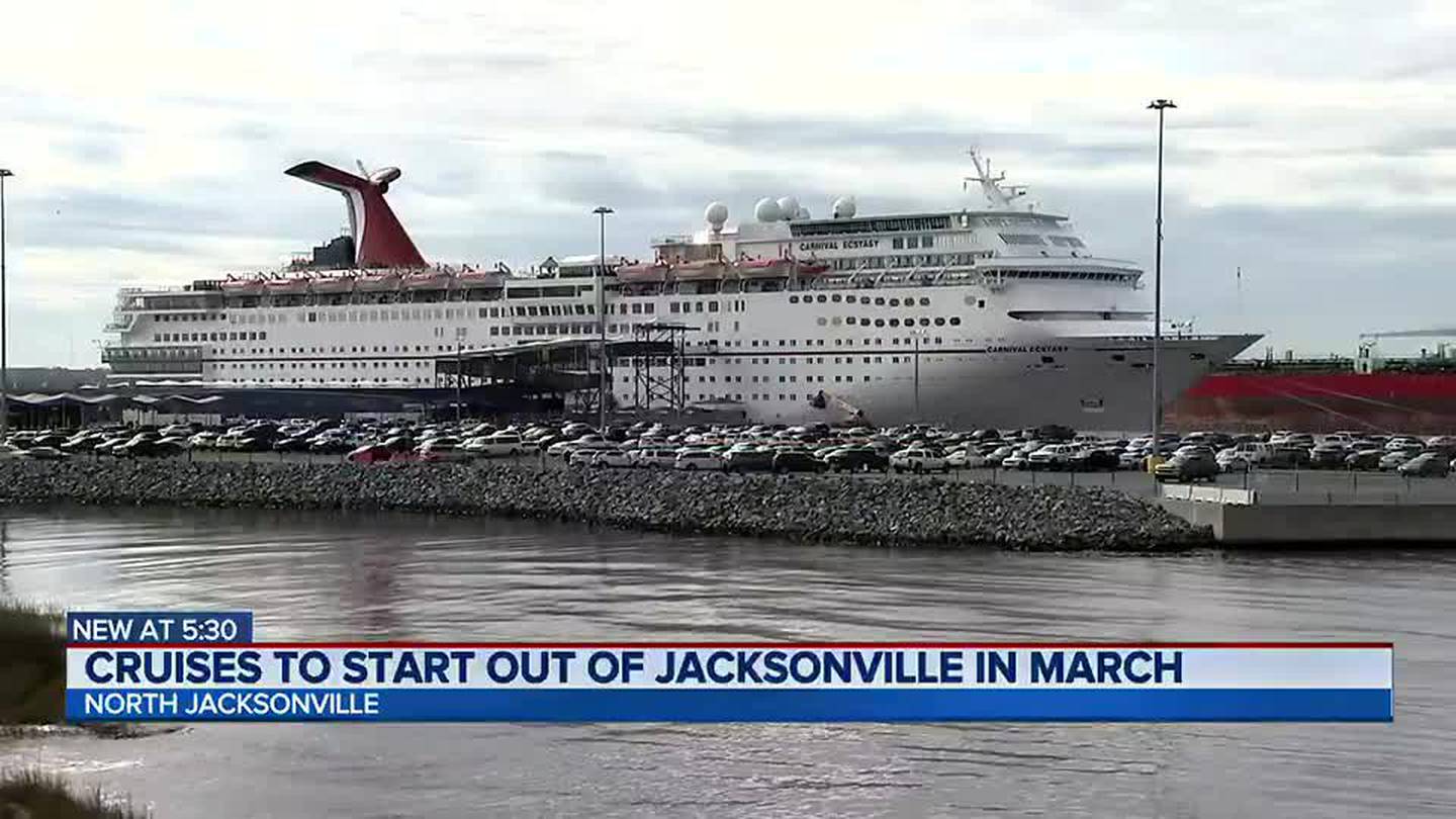 Cruises to start out of Jacksonville in March Action News Jax