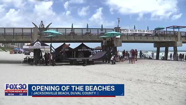 Jacksonville beaches issues safety reminders as beach season officially kicks off