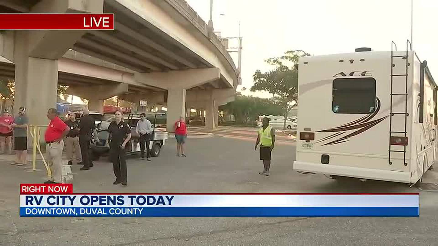 RV City opens ahead of game in downtown Jacksonville