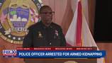 Jacksonville police officer arrested by Nassau deputies for armed kidnapping, aggravated stalking