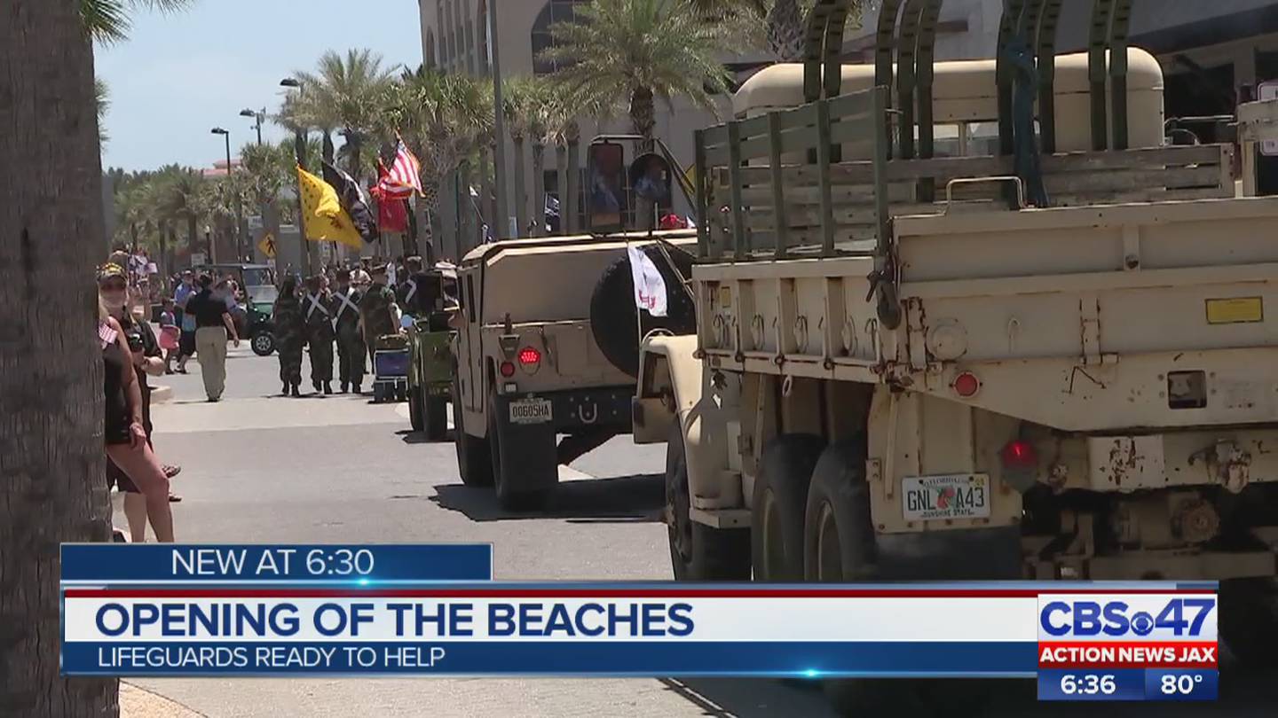 Jacksonville Beach lifeguards fully staffed after opening of the