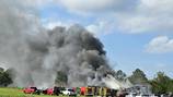 Oxygen tanks explode during commercial building fire in East Palatka, Putnam firefighters say