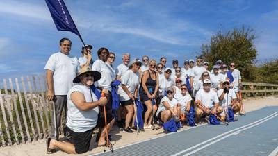 Photos: SeaPak hosts beach cleanup in support of National Ocean Month