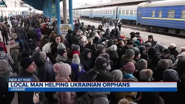 Local man shares recent experience helping Ukrainian orphans in war-torn Ukraine