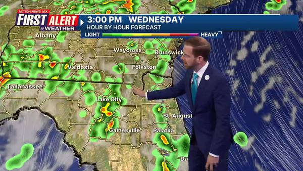 First Alert Forecast: Wednesday, July 24 - Noon