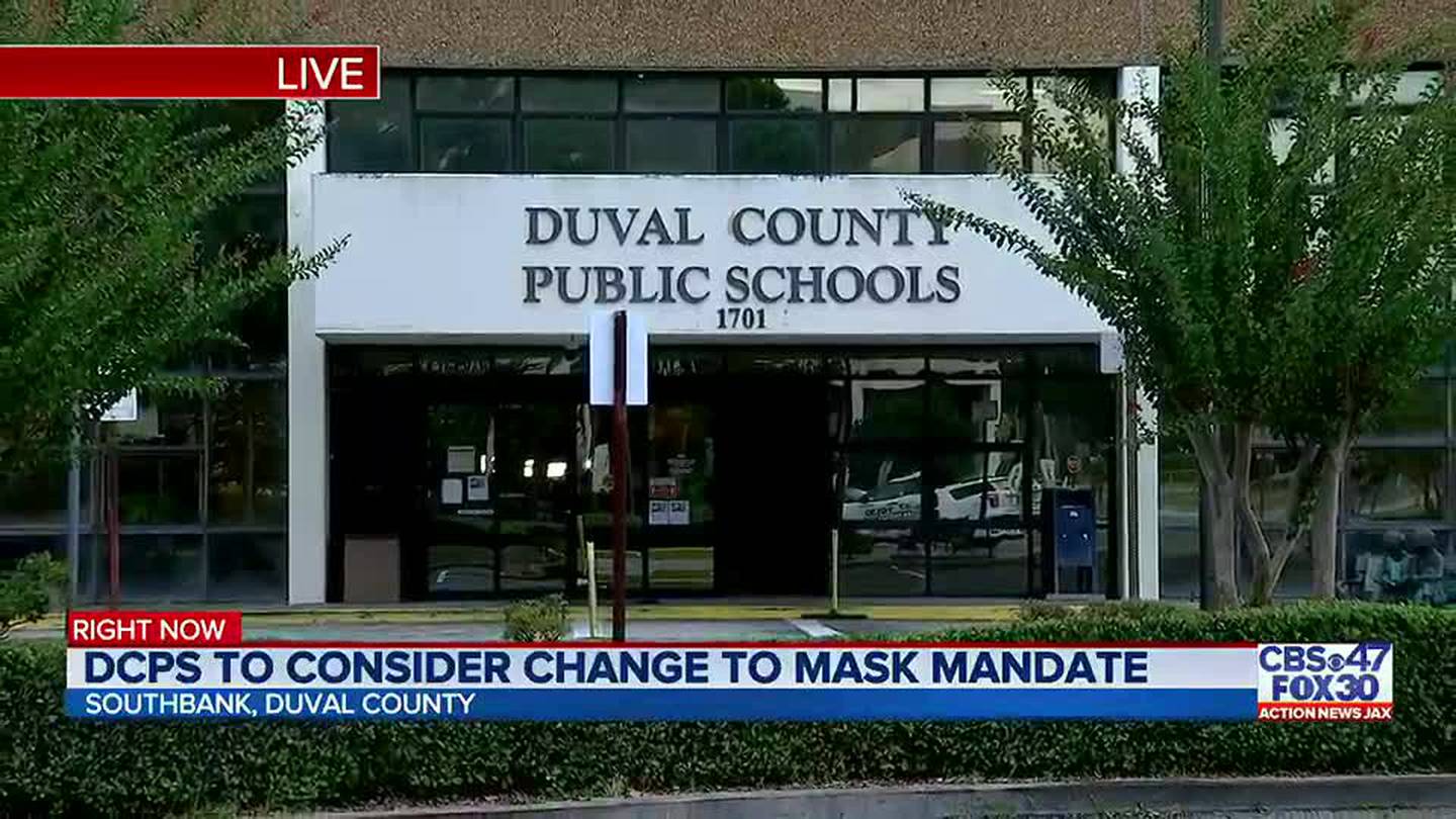 Duval County School Board Postpones Talks About Mask Mandate Amid Pending Lawsuits Action News Jax 0799