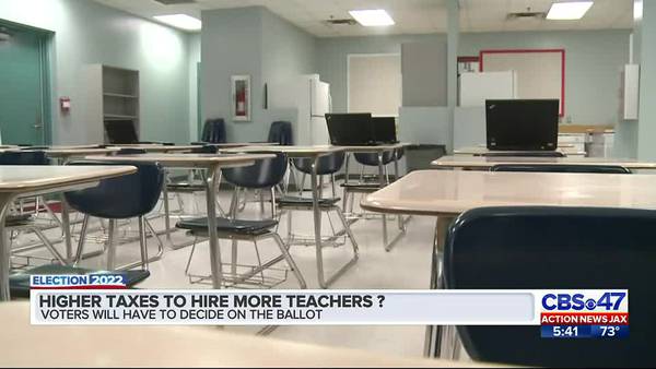 Higher taxes to hire more teachers