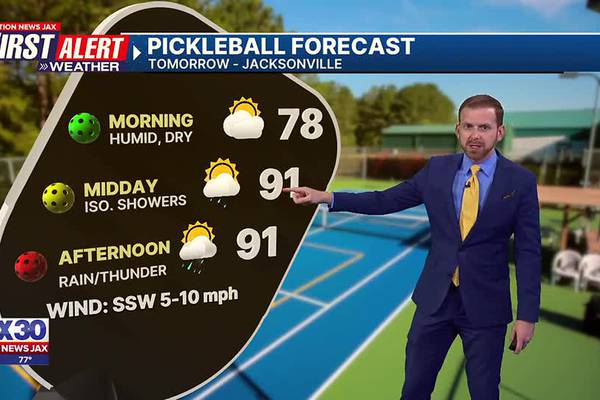 First Alert Forecast: Friday, July 26 - Late Evening