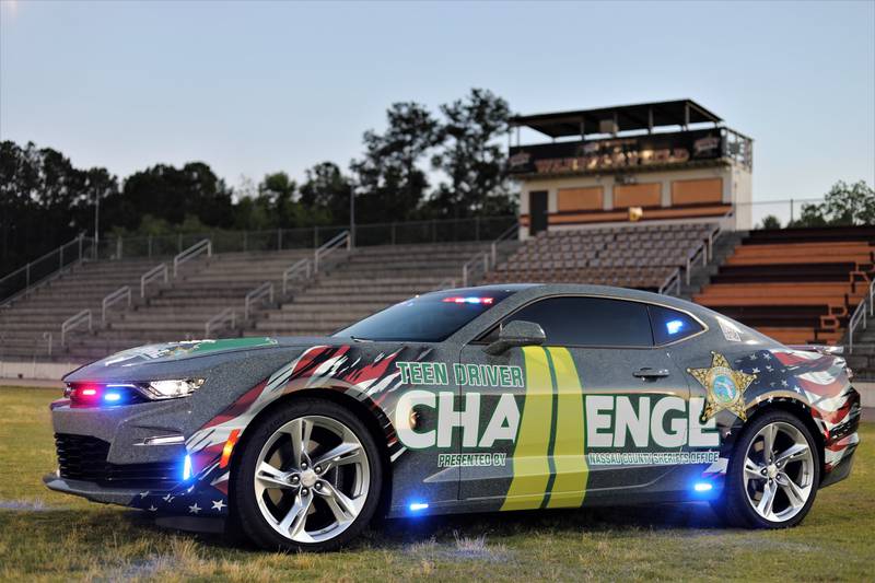 NCSO submitted their Camaro with the Teen Driver graphics into this year's Vehicle Graphics Contest.