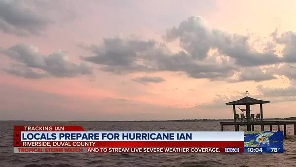 Locals prepare for Hurricane Ian