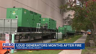 People frustrated with loud roaring generators at popular Jacksonville Riverfront hotel