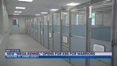 New "mega-kennel" opens for K9s for Warriors