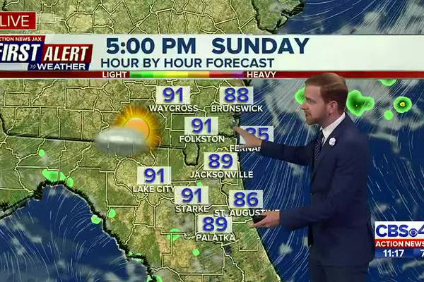 First Alert Forecast: Saturday, August 13 - Late Evening