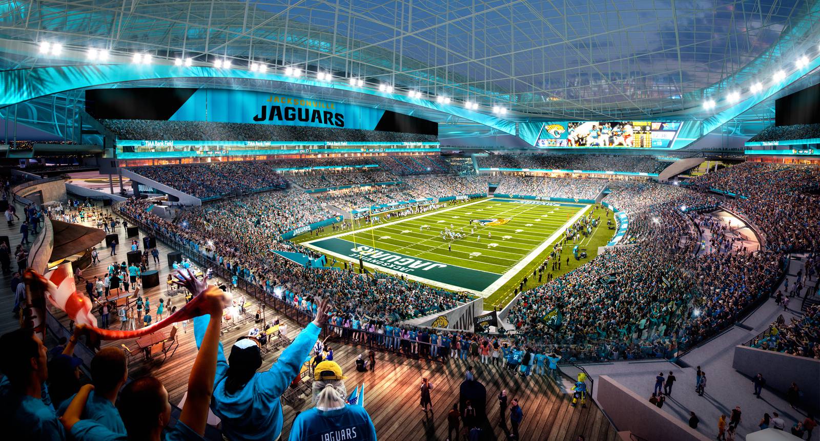 Parking, London game, construction timetable Jaguars answer questions