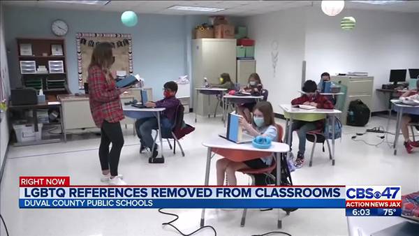 LGBTQ references removed from classrooms